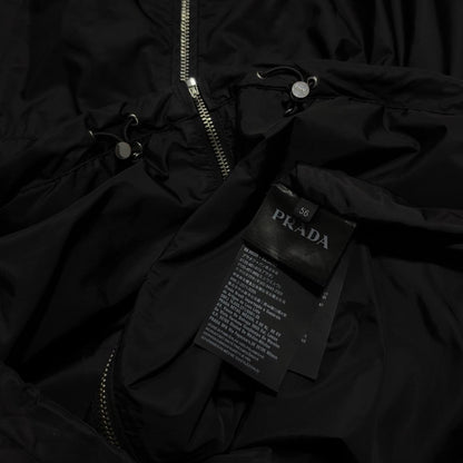 Prada Nylon Windbreaker Jacket | XXL, Black