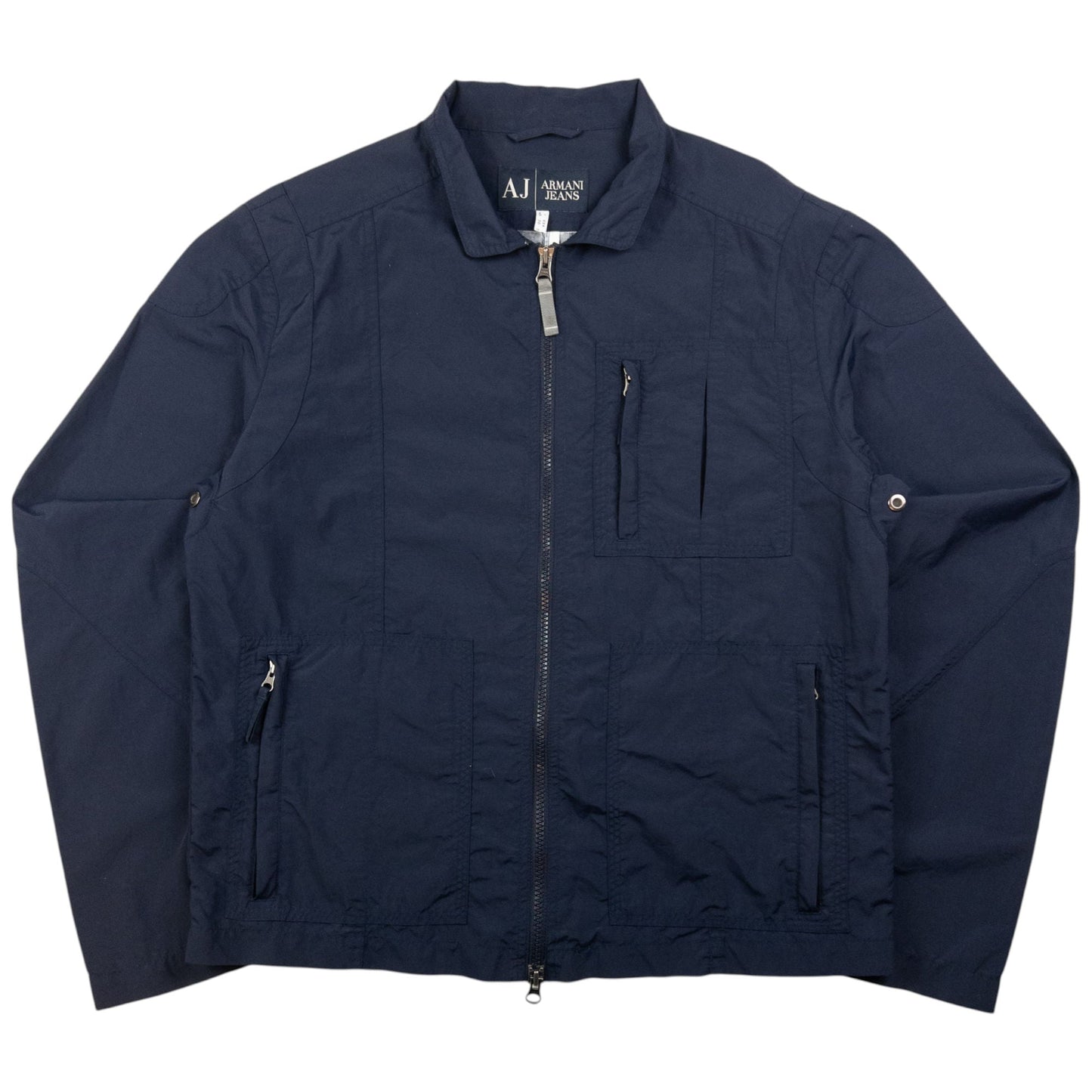 Vintage Armani Jeans Zip Up Jacket Size S