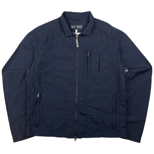 Vintage Armani Jeans Zip Up Jacket Size S