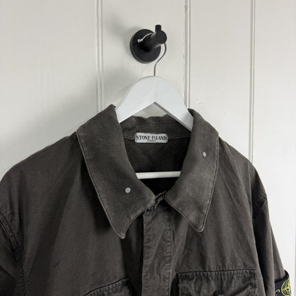 Stone Island Carpenter Style Jacket Charcoal Grey (XXL) | XXL, Grey