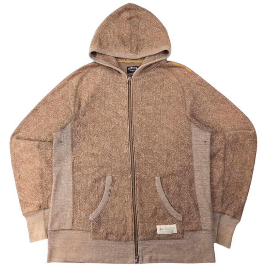 Vintage Stussy Zip Up Hoodie Size L