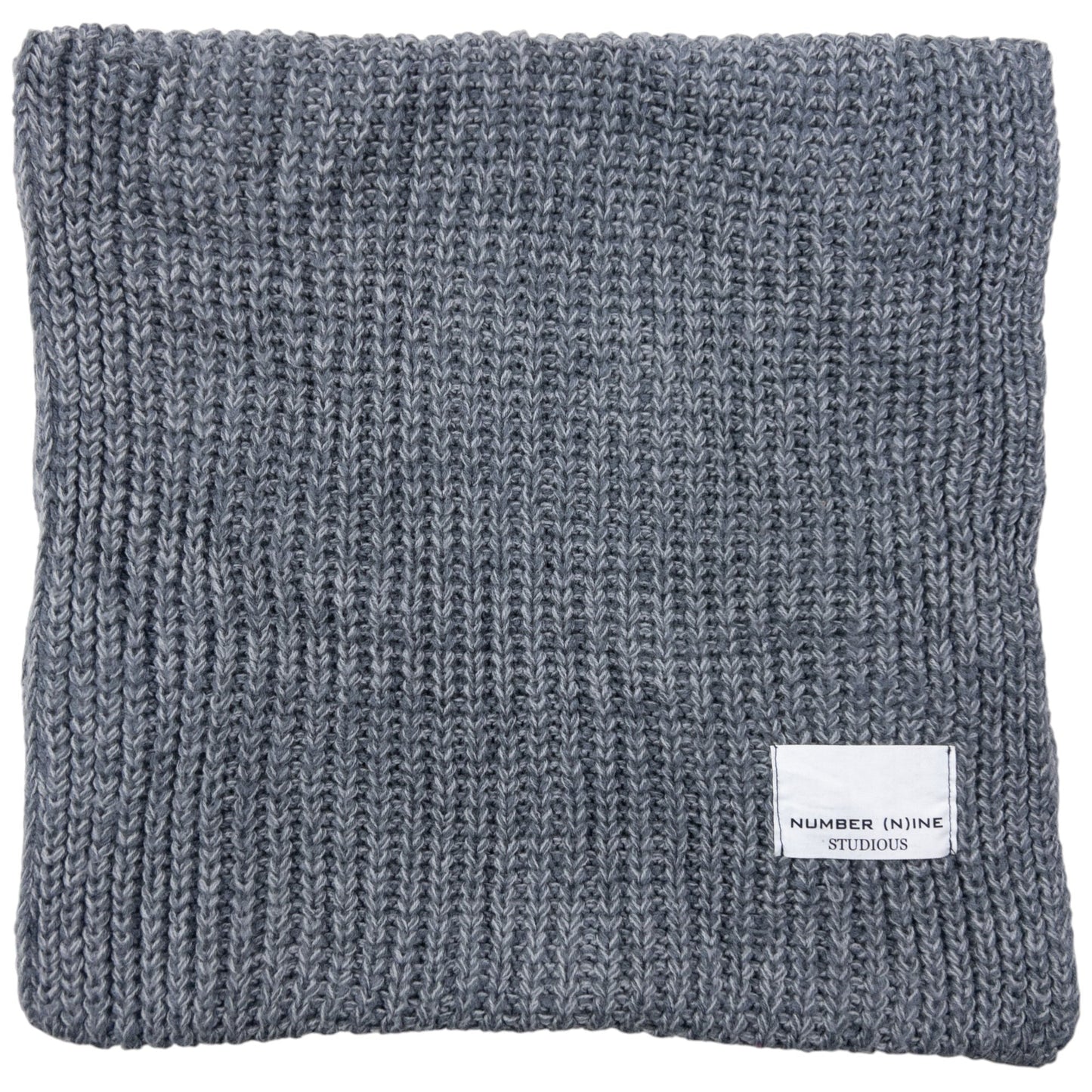 Vintage Number (N)ine Knitted Infinity Scarf