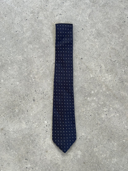 Italian Vintage 1990s Pure Silk Print Tie