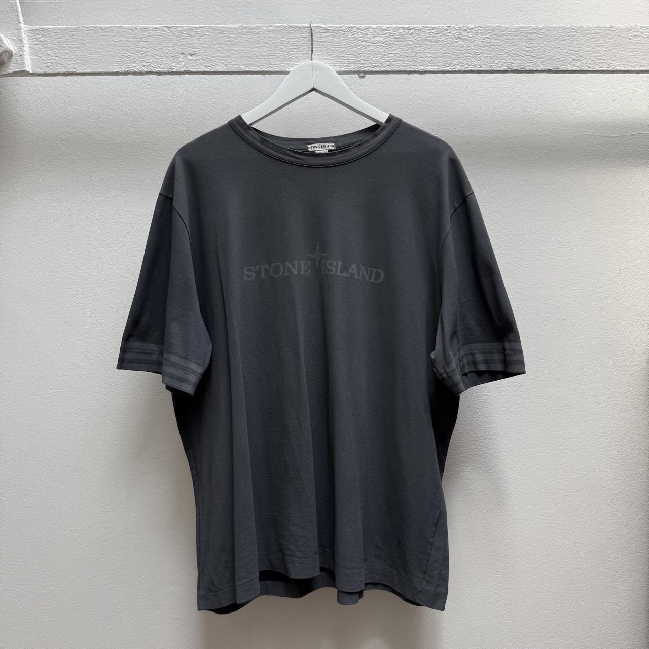 Early 00’s Stone Island Logo T-shirt (XL) | Extra Large, Blue