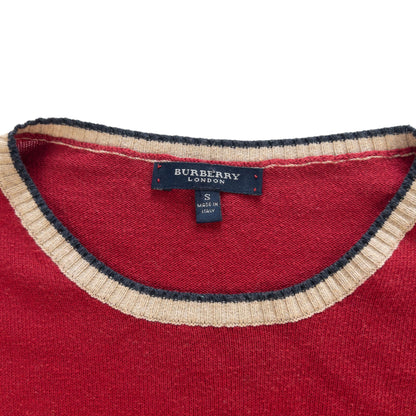 Vintage Burberry Knit Jumper Size S