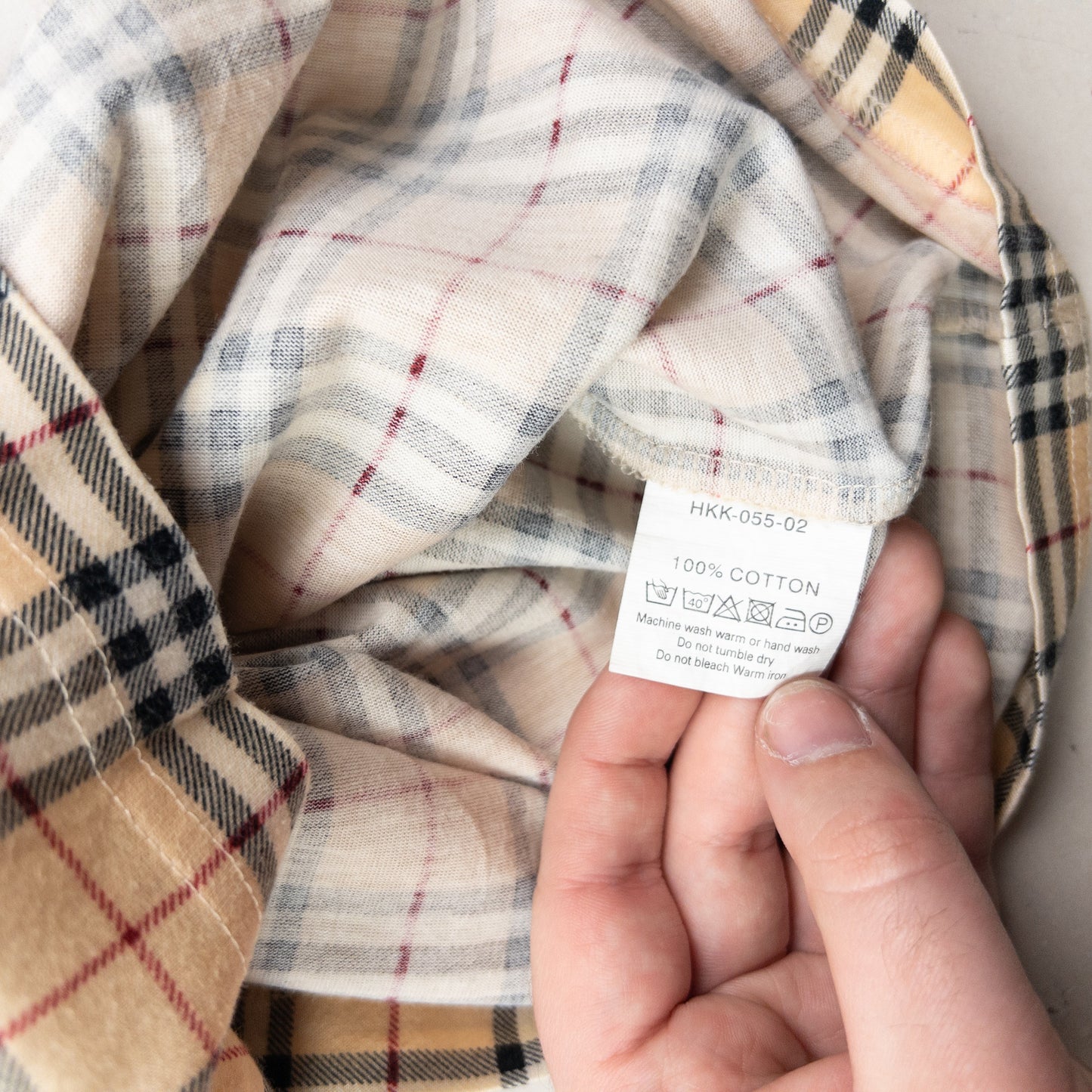 Vintage 2000s Burberry Nova Check Polo Shirt Womens Size S | Small, Beige