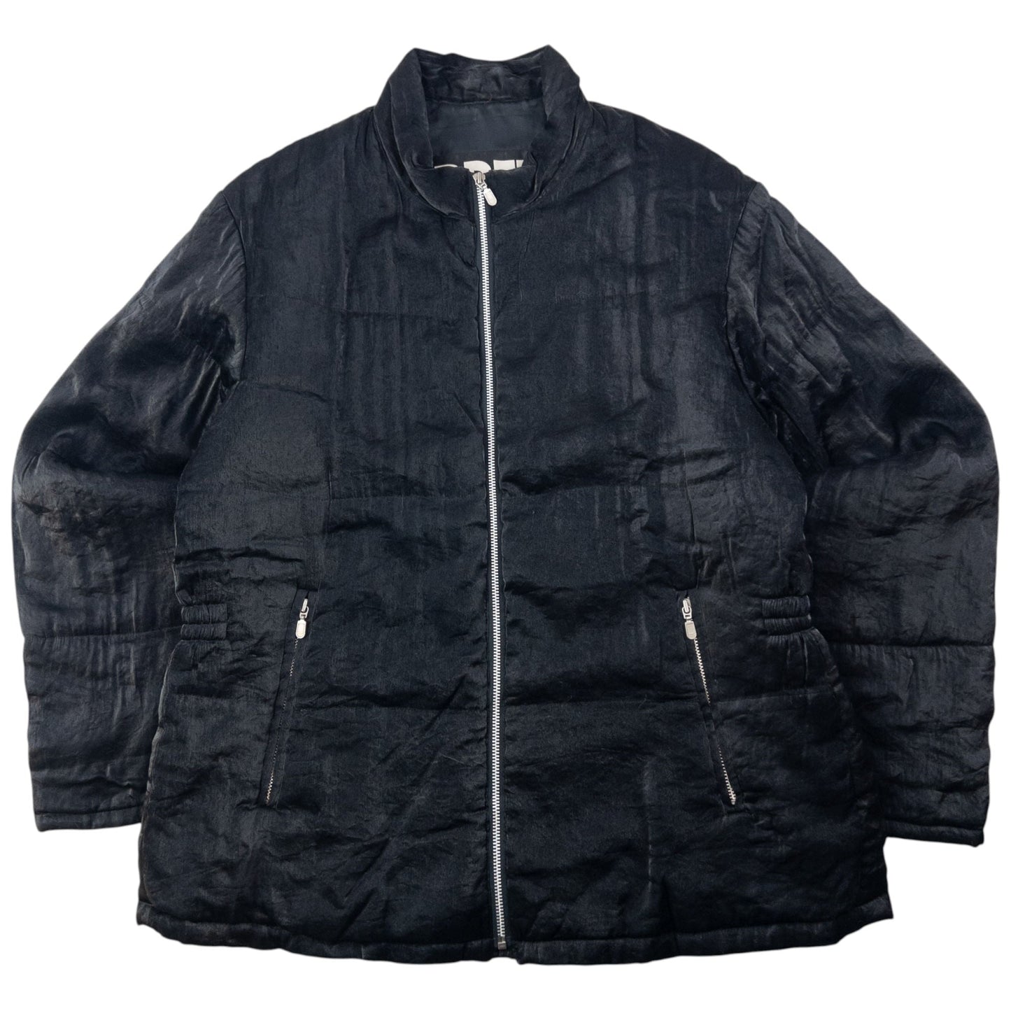 Vintage 2000s PPFM Zip Up Quilted Jacket Size XL | XL, Black