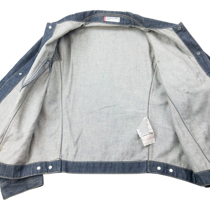 Vintage 2000s Levi's Engineered Garments Denim Jacket Size L | Large, Navy