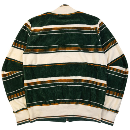 Vintage 90s Hysteric Glamour Striped Velour Jacket Womens Size S | Small, Multicoloured