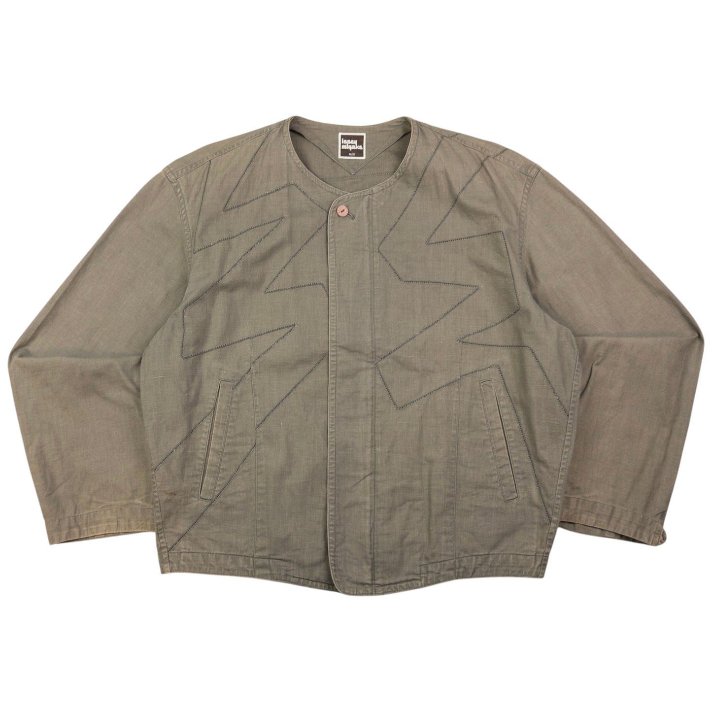 Vintage Issey Miyake MEN Embroidered Jacket Size S