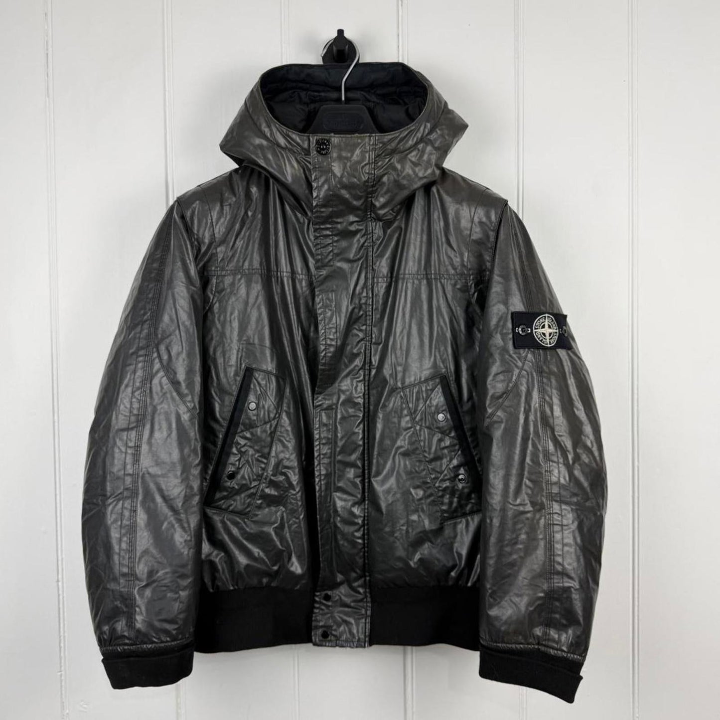 Stone Island Ice Jacket Dark Grey / Brown Thermochromatic (M) | Medium, Brown