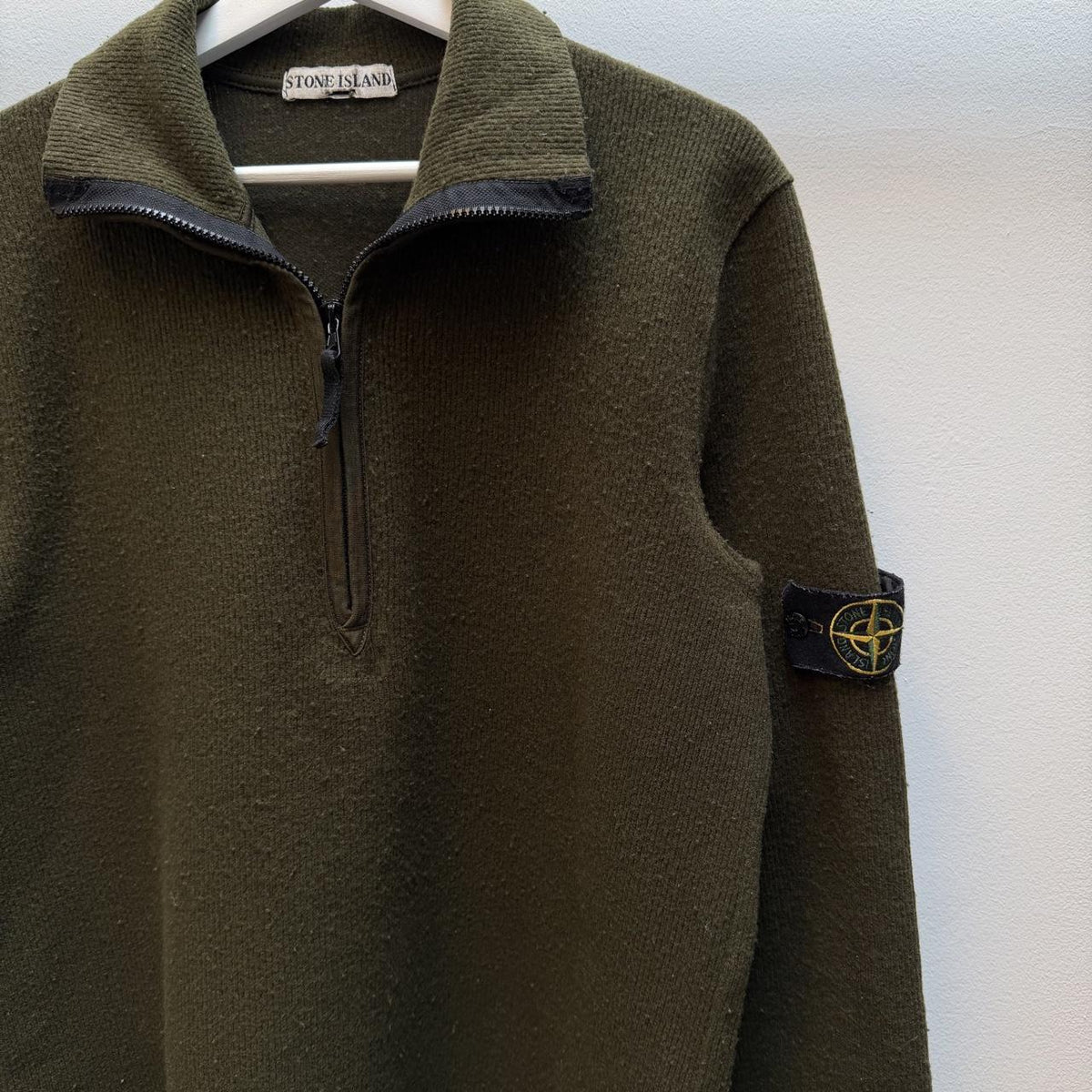 00’s Stone Island Knit Jumper (L) | Large, Green