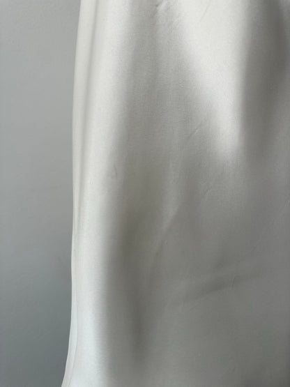 USA Vintage 1990s Floral Satin Mini Slip Dress - S
