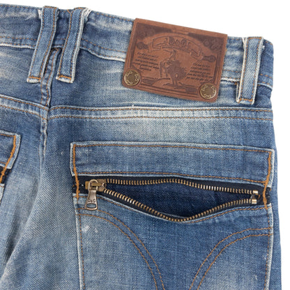 Vintage 2000s Dolce & Gabbana Audacious Denim Jeans Size W30 | W30, Blue