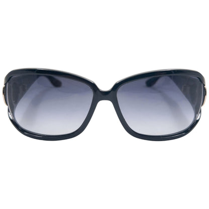 Vintage 2000s Gucci Heart Sunglasses | O/S, Black