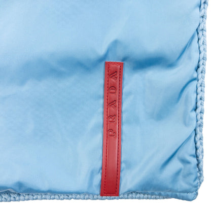 Vintage 2000s Prada Sport Knit Scarf | O/S, Blue