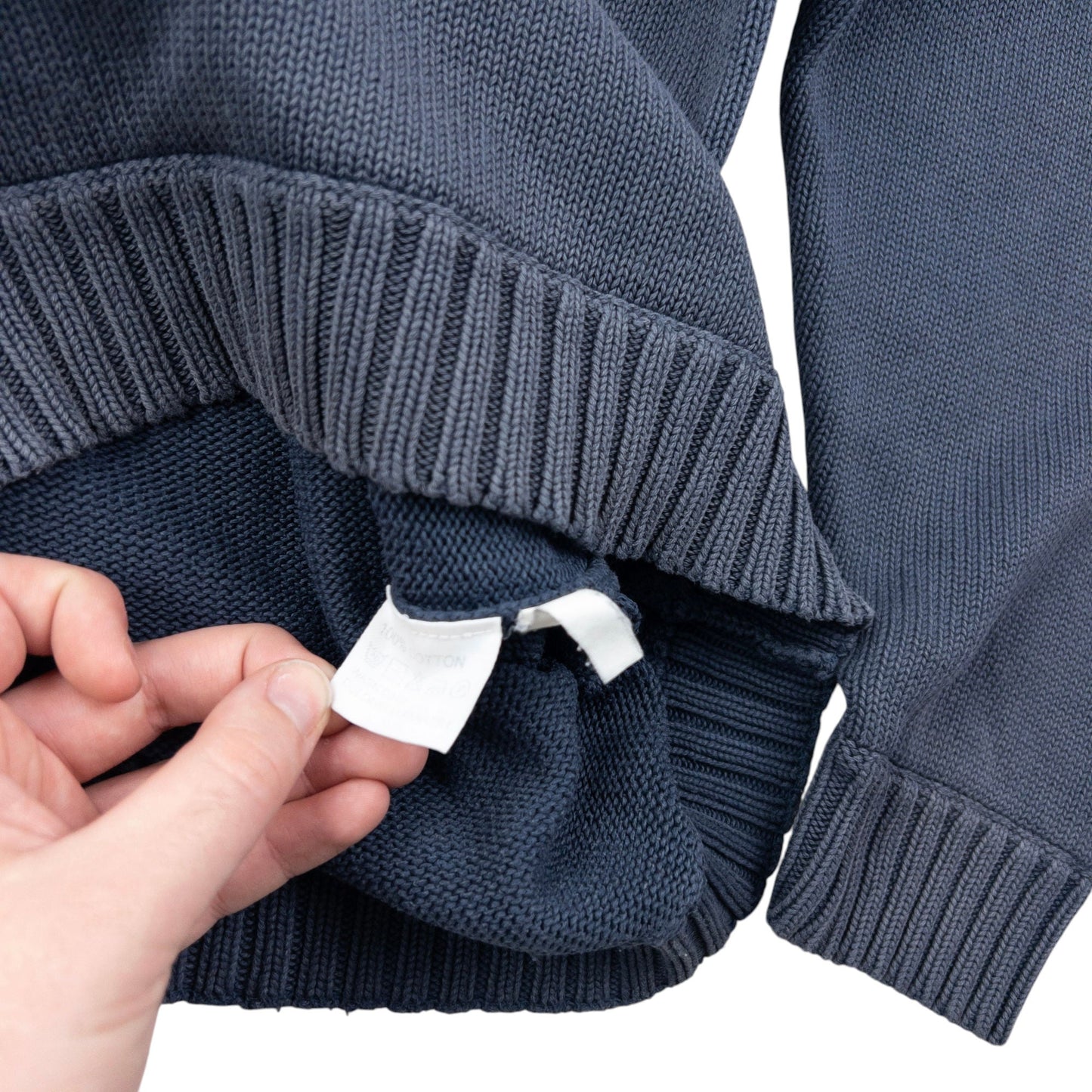 Vintage 2000s YSL Yves Saint Laurent Knit Jumper Size XL | XL, Grey