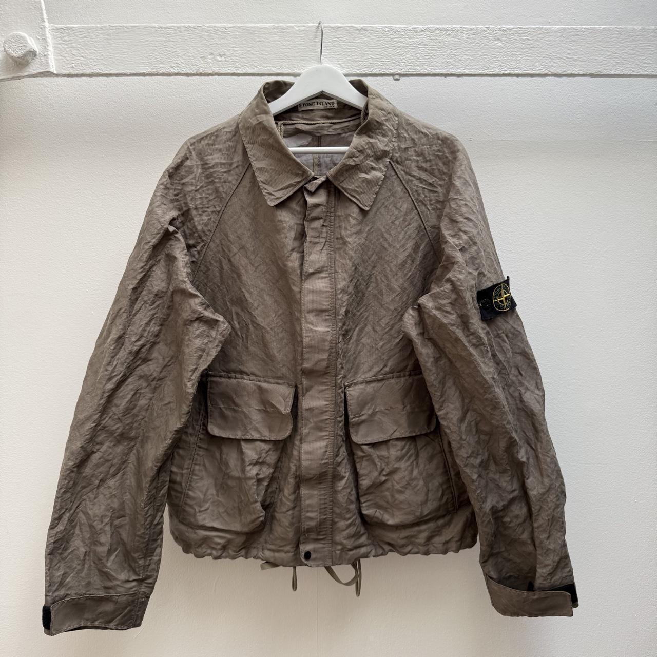 SS2000 Stone Island Paul Harvey Mesh Jacket (L) | Large, Grey