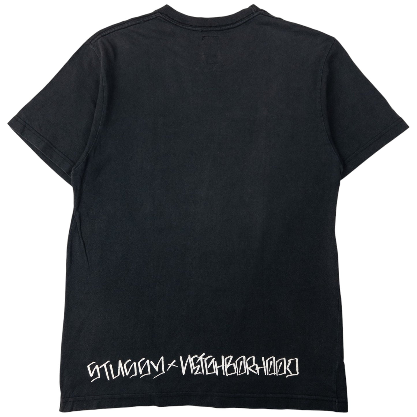 Stussy X Neighborhood Skull Skater Graphic T Shirt Size S