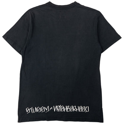 Stussy X Neighborhood Skull Skater Graphic T Shirt Size S