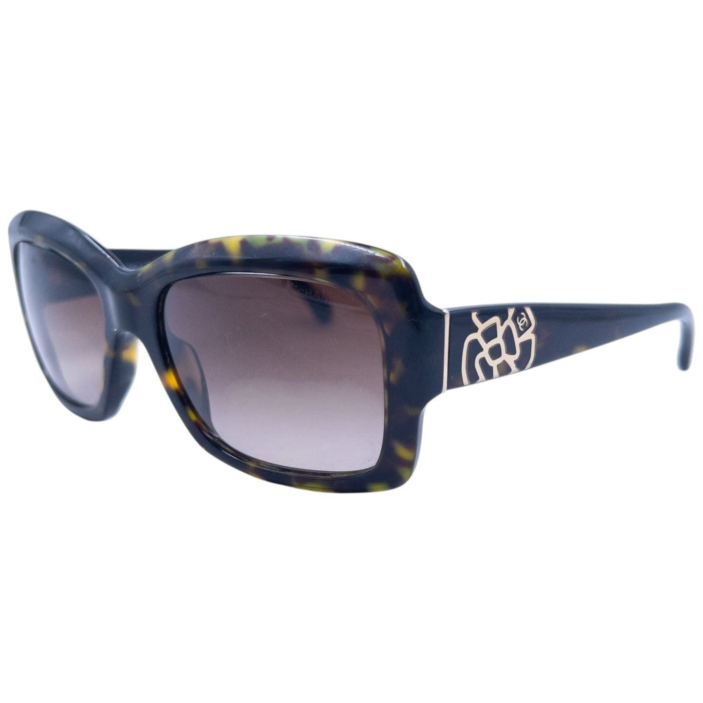 Vintage Chanel Tortoise Shell Sunglasses
