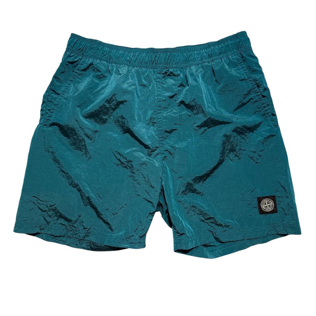 Stone Island Nylon Metal Swim Shorts | Large, Teal
