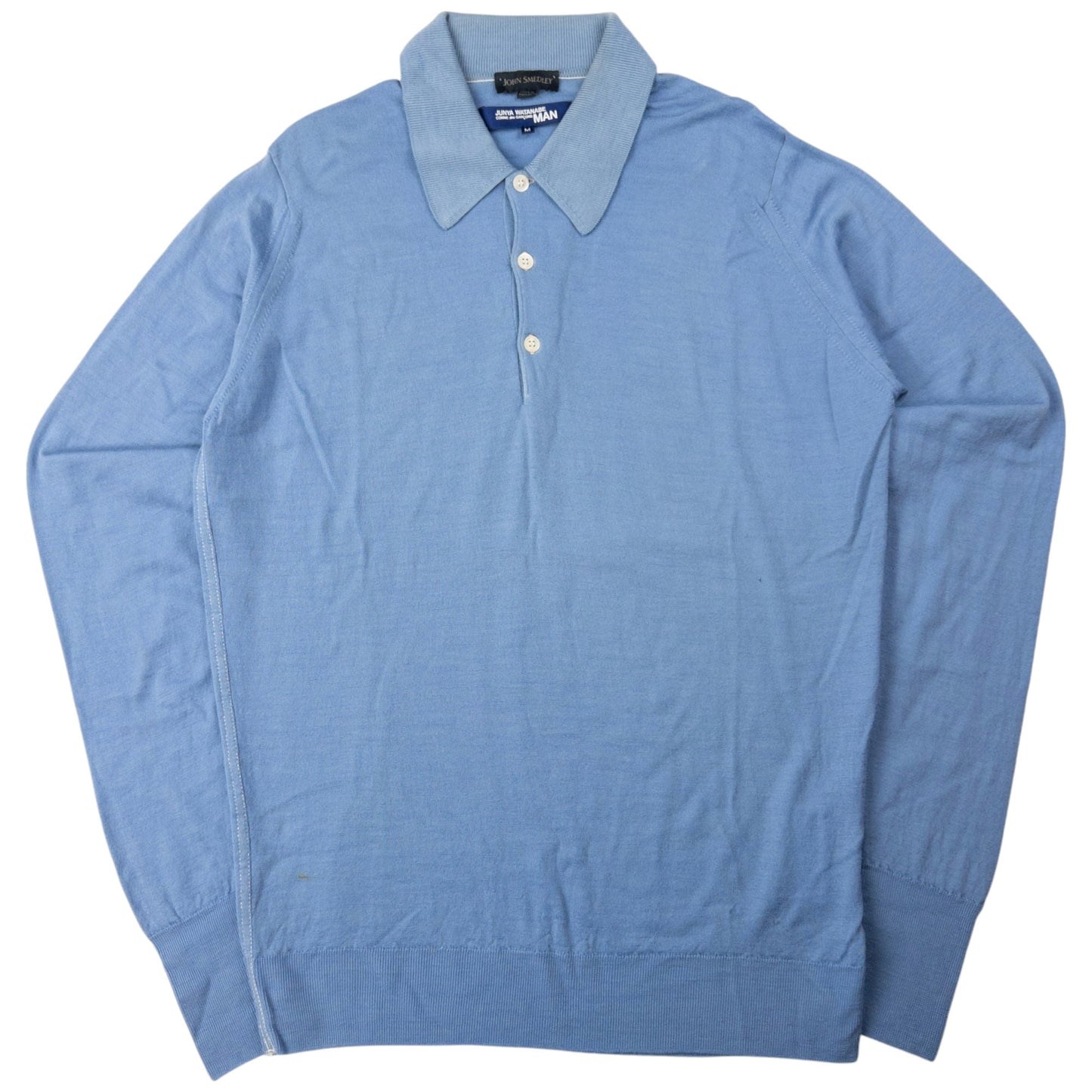 Vintage Junya Watanabe X Comme Des Garçons X John Smedley MAN Polo Jumper Size M