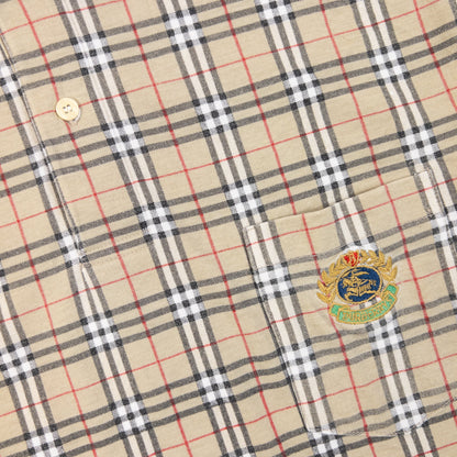 Vintage 90s Burberry Nova Check Polo Shirt Size M | Medium, Multicoloured