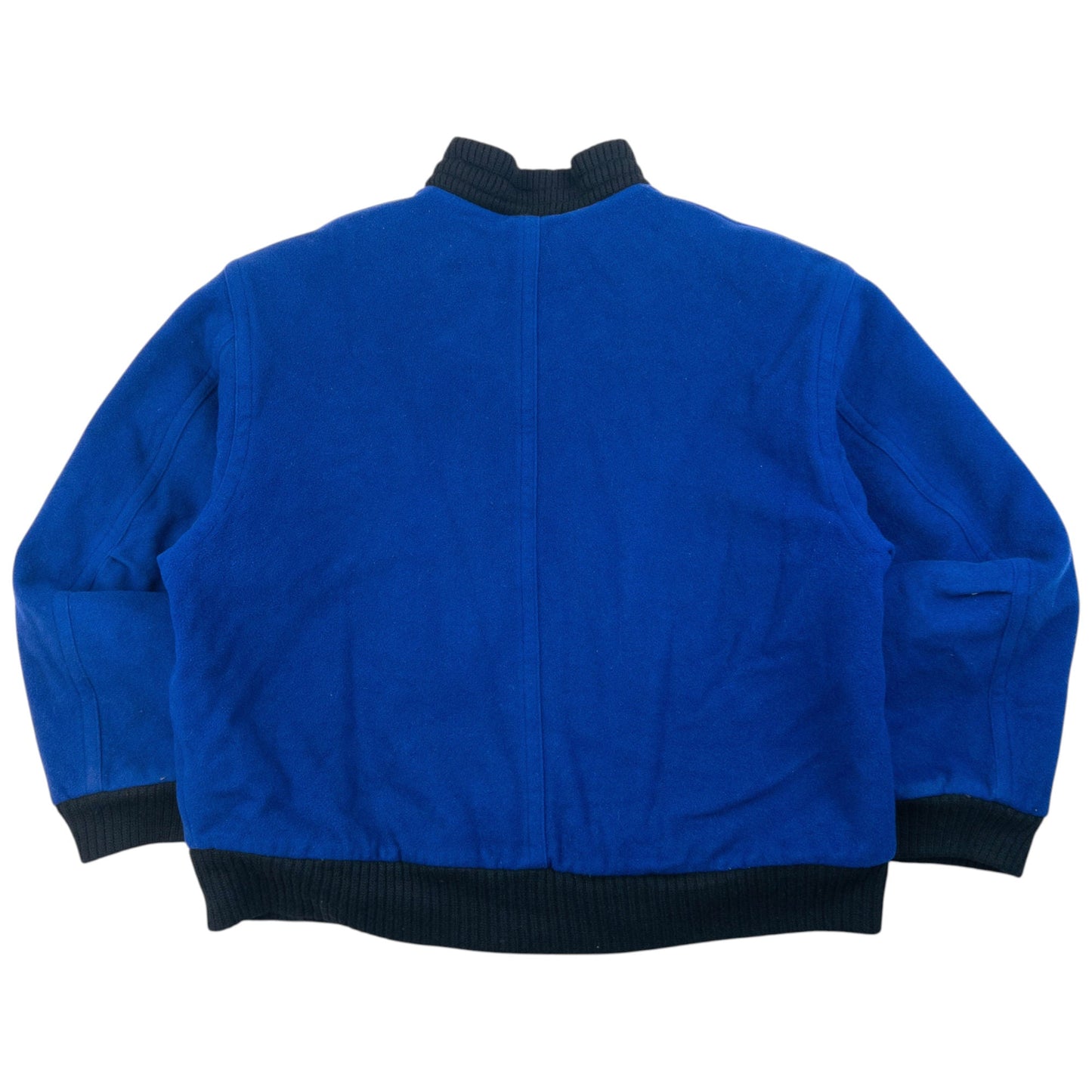 Vintage 90s Hugo Boss Zip Up Cashmere Bomber Jacket Size XL | XL, Multicoloured