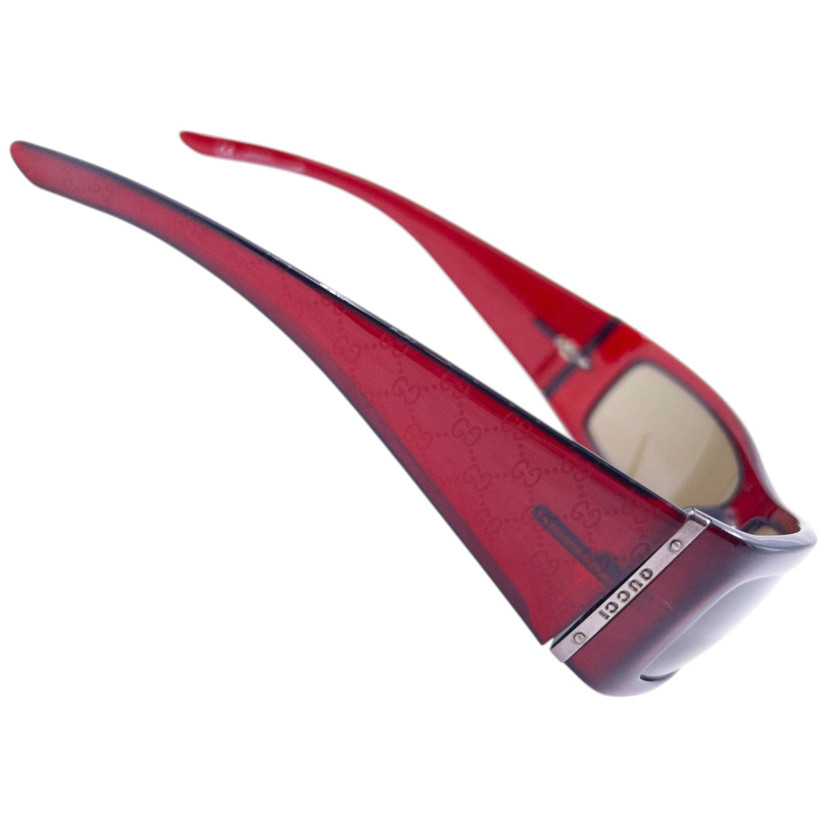 Vintage 2004 Gucci By Tom Ford Monogram Sunglasses | O/S, Khaki