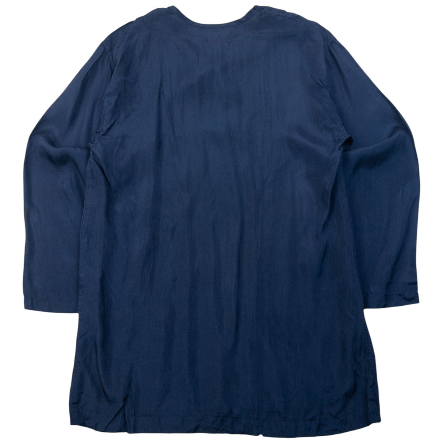 Vintage 90s Comme Des Garçons Robe De Chambre Blouse Womens Size L | Large, Navy