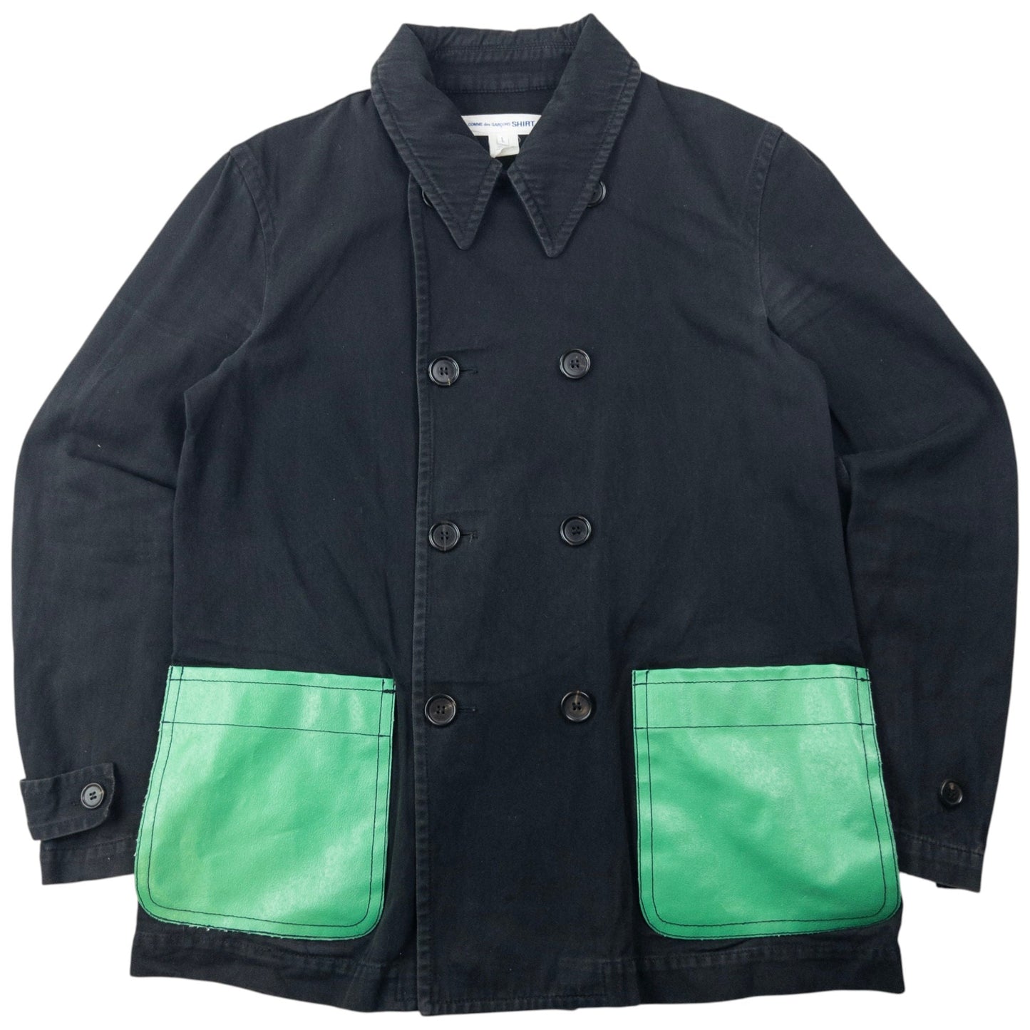 Comme Des Garçons SHIRT Button Up Jacket Size M | Medium, Black