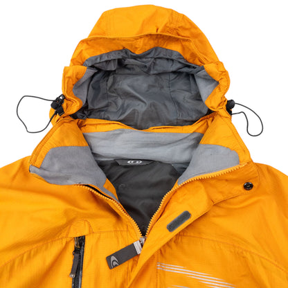 Vintage 2000s Salomon Zip Up Snowboarding Jacket Size XL | XL, Grey