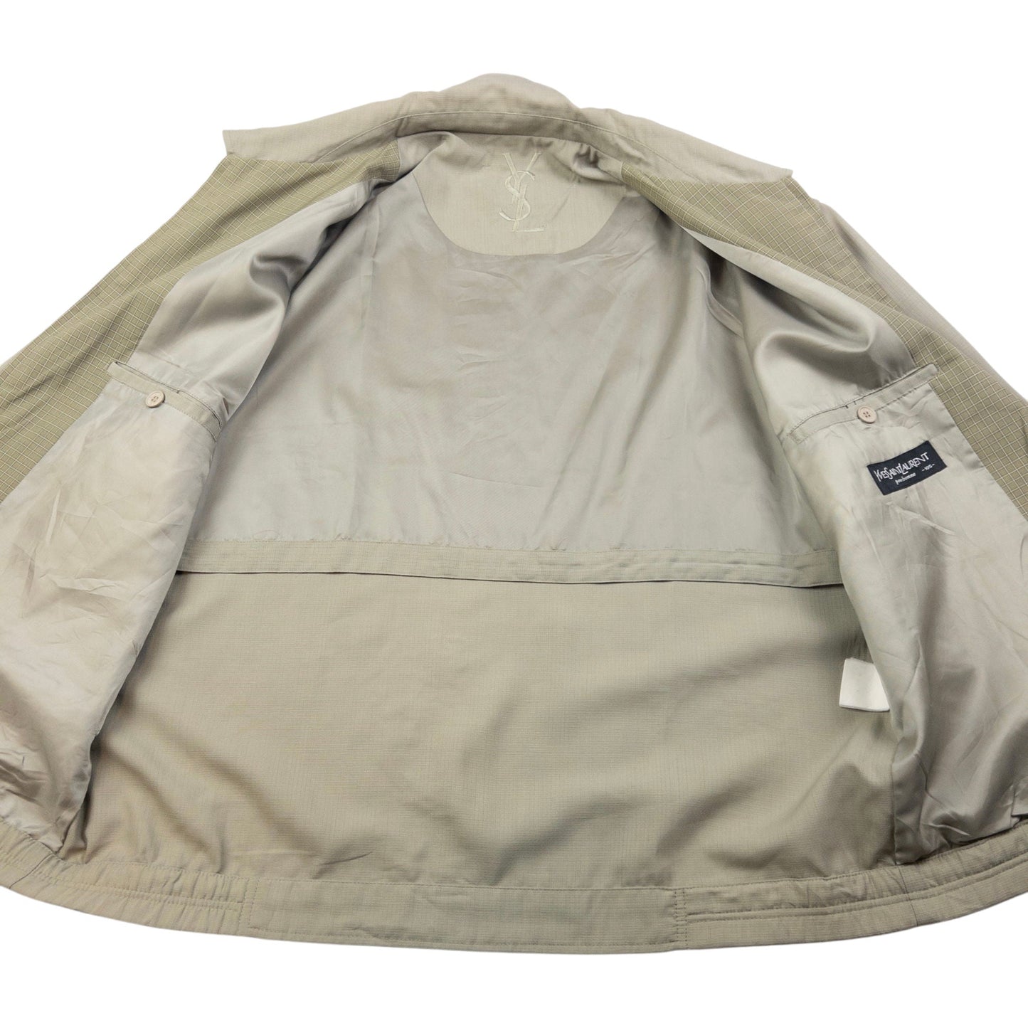 Vintage YSL Yves Saint Laurent Harrington Jacket Size L
