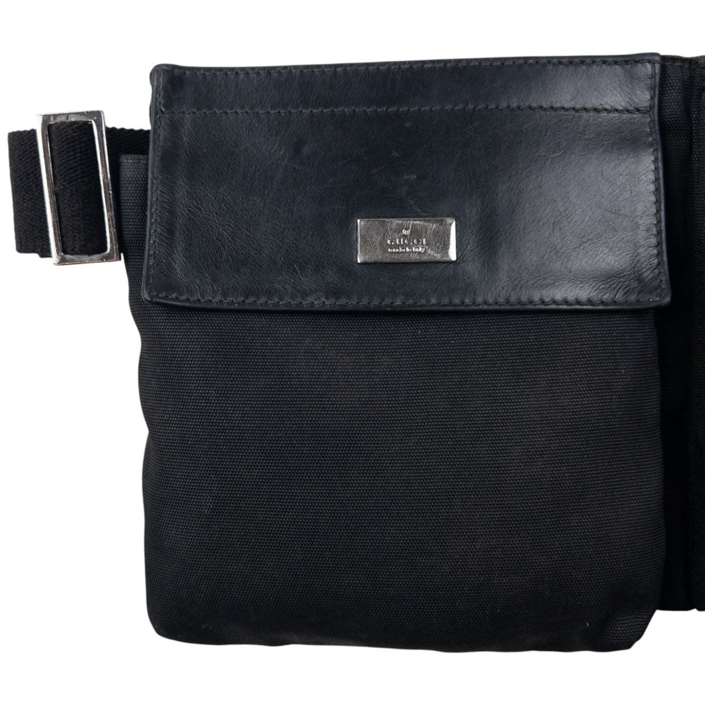 Vintage 2000s Gucci Crossbody Bag | O/S, Black