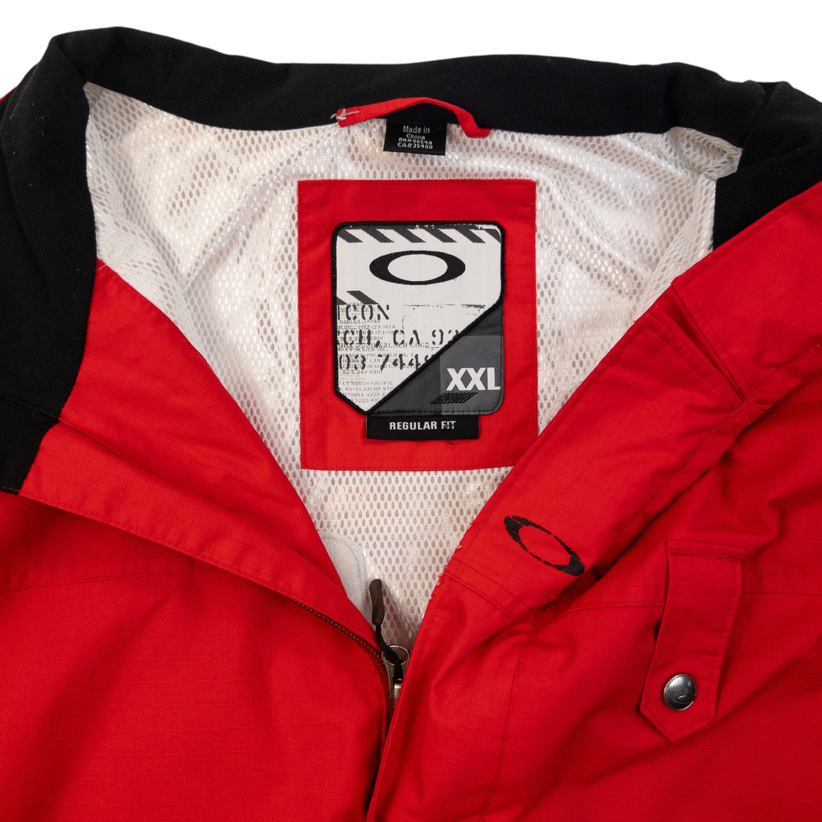 Vintage 2000s Oakley Zip Up Jacket Size XXL | XXL, Red