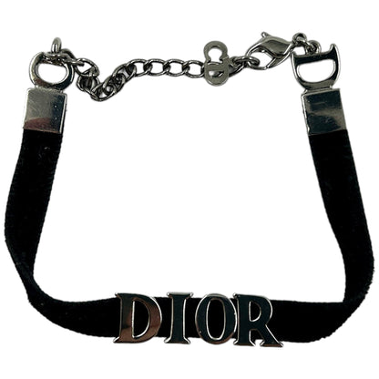Vintage Dior Velvet Ribbon Bracelet