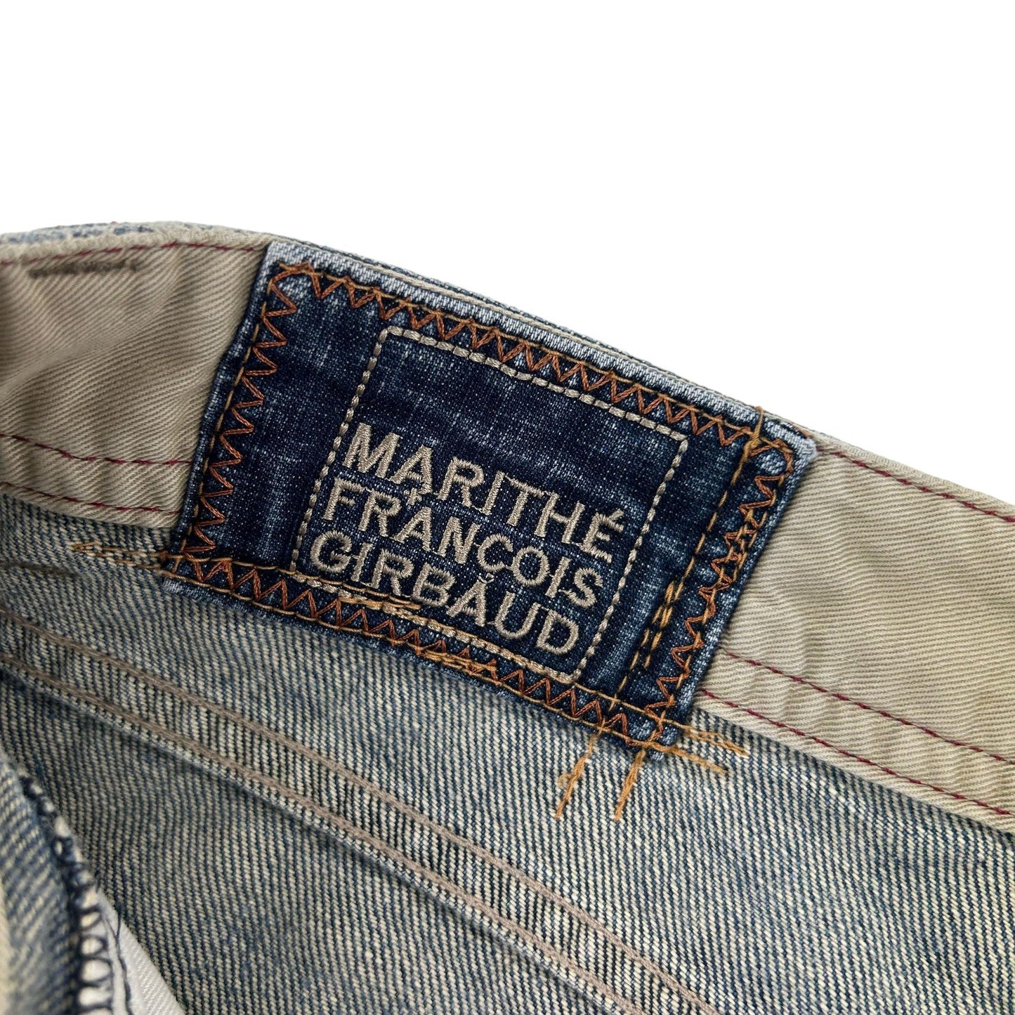 Vintage Marithe + Francois Girbaud Distressed Denim Jeans Size W31 - Known Source