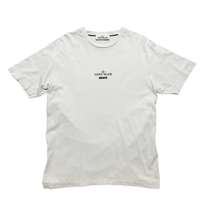 Stone Island Archivo Microfiber T-Shirt | Large, White
