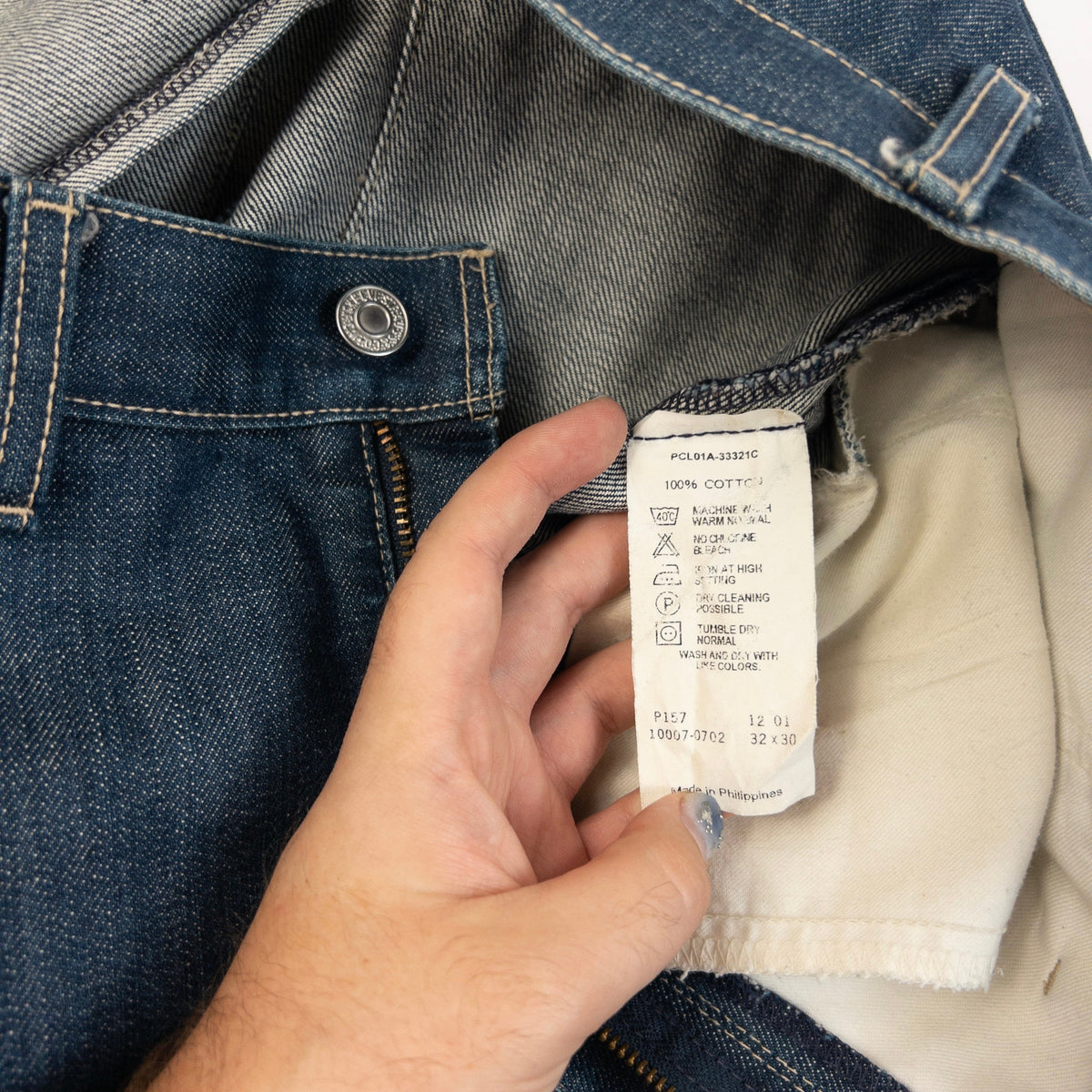Vintage 2000s Levi's Engineered Garments Denim Jeans Size W32 | W32, Blue