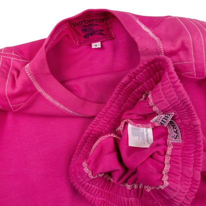 Vintage Burberry Sweatshirt & Joggers Matching Set Womens Size M