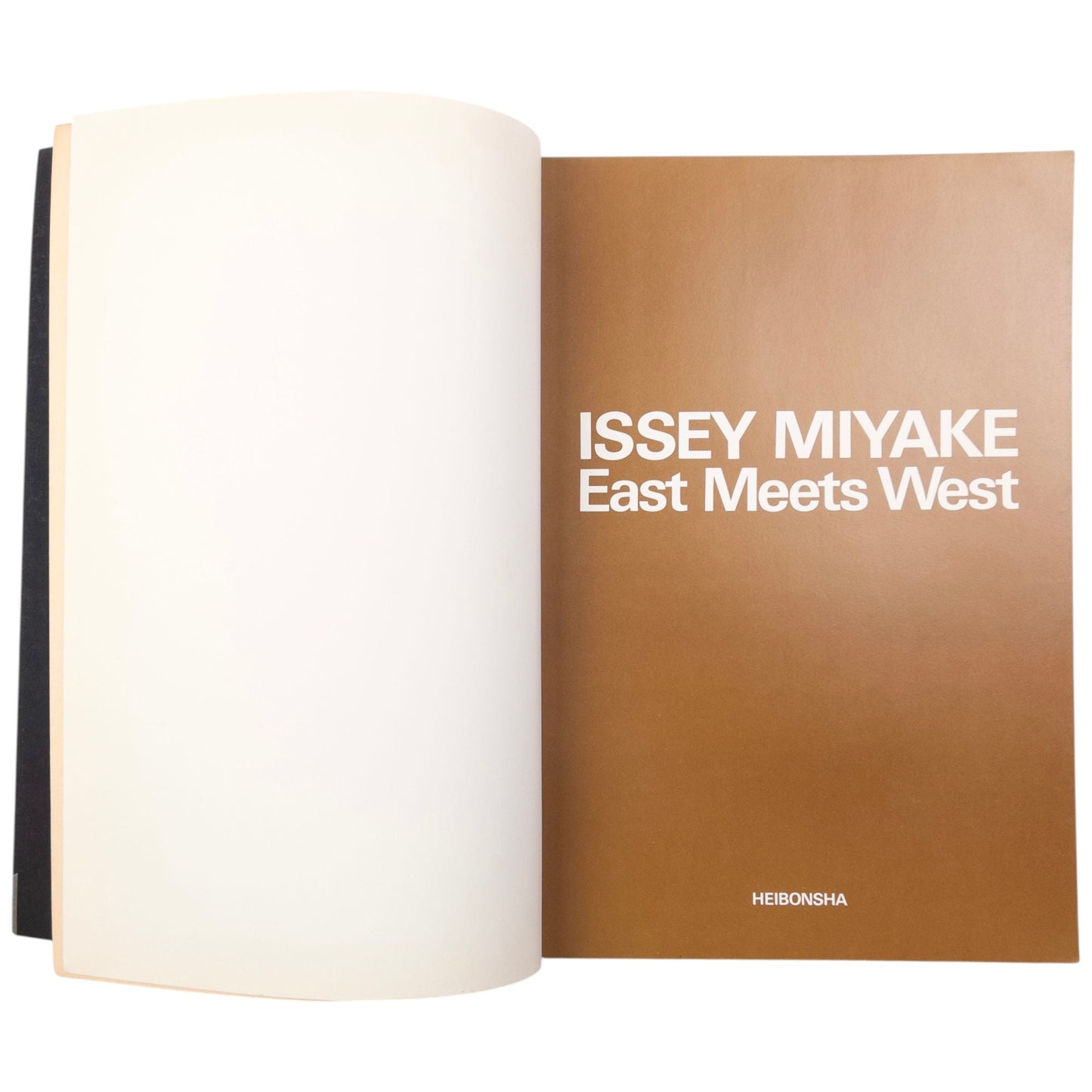 Vintage 1978 Issey Miyake East Meets West Photography Coffee Table Book