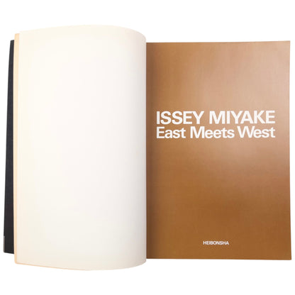 Vintage 1978 Issey Miyake East Meets West Photography Coffee Table Book
