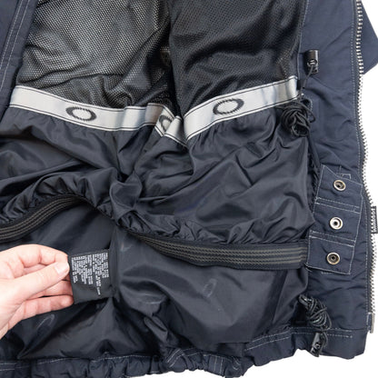 Vintage Oakley Zip Up Snowboarding Jacket Size XL