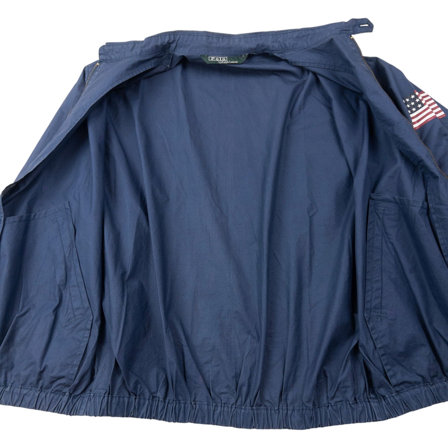 Vintage 90s Polo Ralph Lauren USA Zip Up Jacket Size XS | XS, Navy