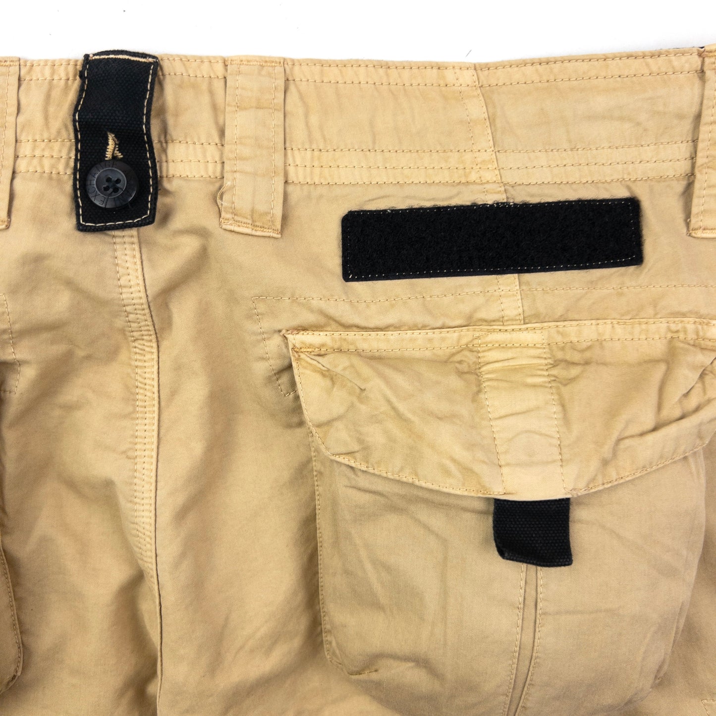 Vintage 2000s Armani Exchange Cargo Trousers Size W36 | W36, Beige