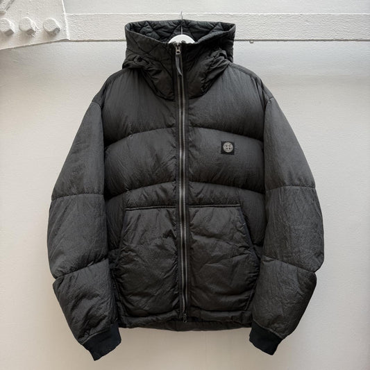 Stone Island Nylon Metal Watro Puffer Jacket (XXL) | XXL, Anthracite