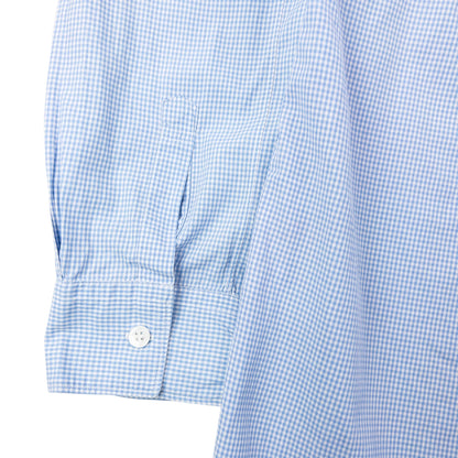 Vintage Comme Des Garçons SHIRT Long Sleeve Button Up Shirt Size M | Medium, Blue