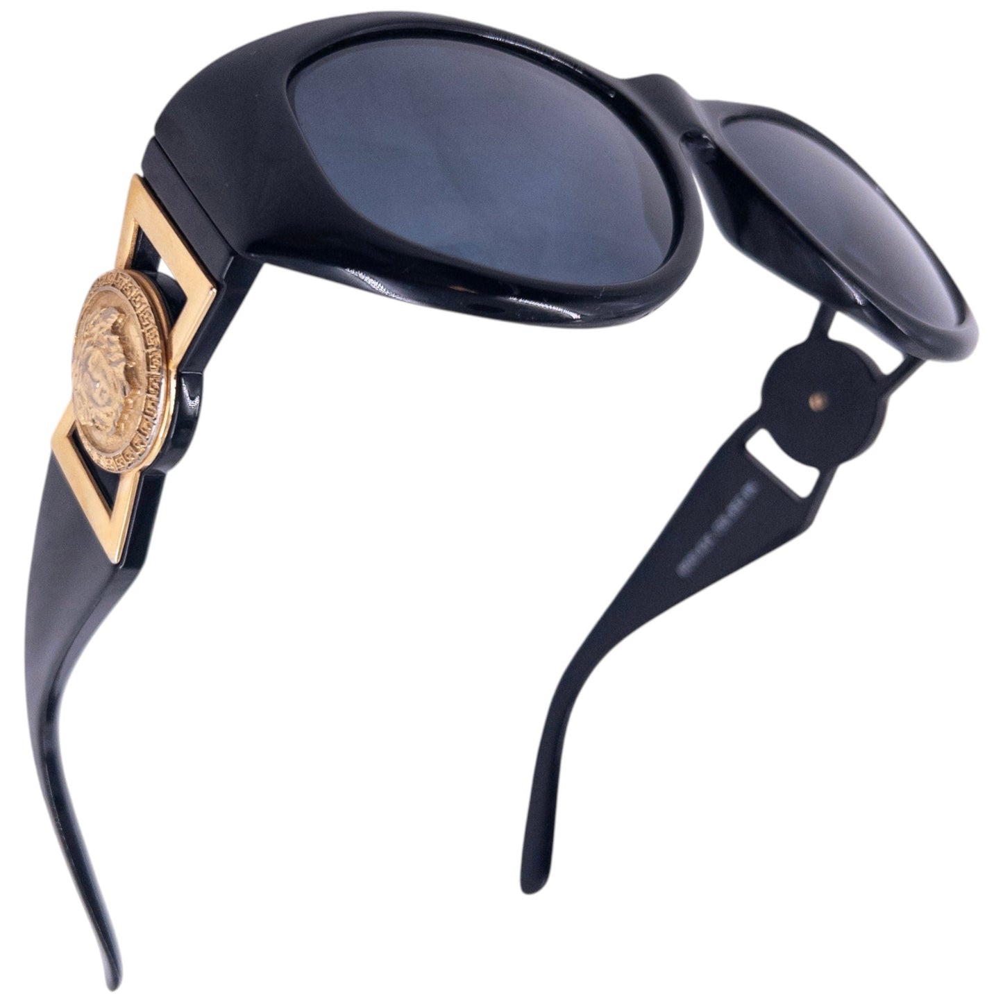 Vintage 1996 Gianni Versace Biggie Smalls Medusa Sunglasses | O/S, Multicoloured
