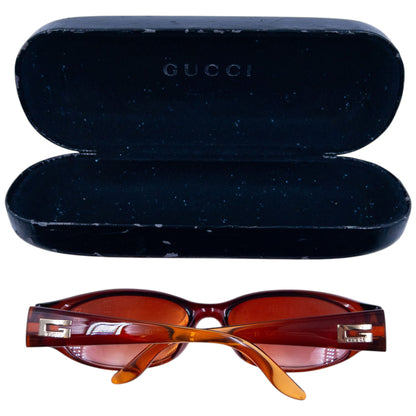 Vintage 1997 Gucci By Tom Ford Gradient Sunglasses | O/S, Brown